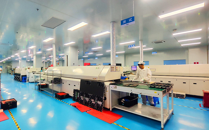 SHENZHEN DDW TECHNOLOGY CO.,LTD Fabrik Produktionslinie