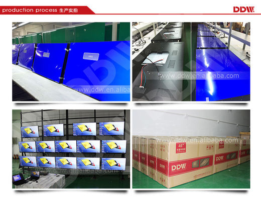 65" kurvte Videoeinfassung DDW-LW650HN11 der hohen Auflösung 3.5mm Snarrow der wand-500 der Nissen-1080p
