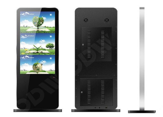 Volles hd 1920 x 1080 65" Lösungen Werbung digitaler Beschilderung 2000/1 Kontrast