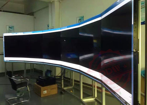 65" kurvte Videoeinfassung DDW-LW650HN11 der hohen Auflösung 3.5mm Snarrow der wand-500 der Nissen-1080p
