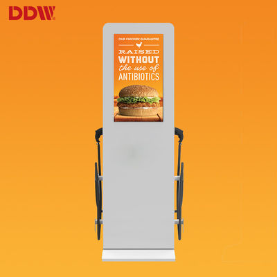 65 Zoll Lcd Fhd fertigte Selbstservice-Kiosk-Bus-/Auto-allgemeine Ladestationen DDW-AD6501S besonders an