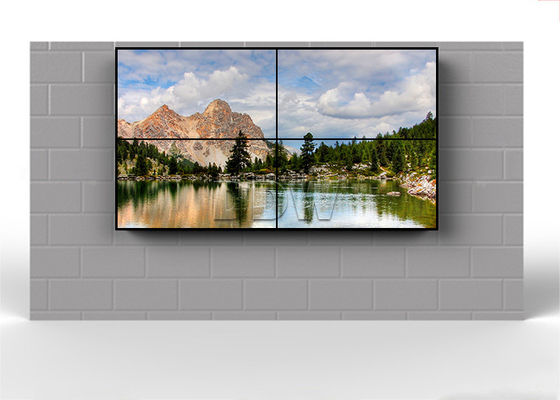 1,7-Millimeter-super schmale Einfassungsvideowandanzeigen 46 Zoll lcd-Videowand Video-HDMI Signalunterstützung