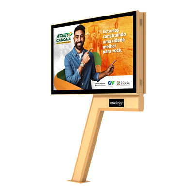 High-End-Design 8000nits p6 Front IP65 Stahl LED-Bildschirm wasserdicht Werbetafel Außenwerbung