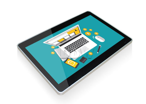 Kundengebundene hochauflösende an der Wand befestigte Lcd-Werbungs-Boden-Stellungs-Anzeige