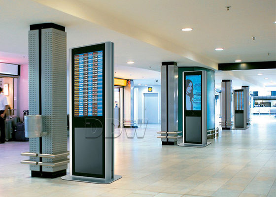 Alle in einem 55 Zoll 1920x1080 verdoppeln mit Seiten versehene lcd-Schirm Touch Screen Kiosk PC Monitor-hohe Auflösung 1024x768 DDW-AD5501S