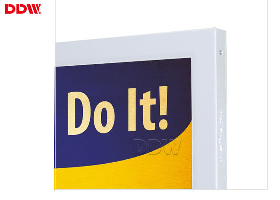 Innenan der wand befestigte Werbungs-Anzeige lcd 55 Zoll-Höhen-Entschließung Wifi MP4