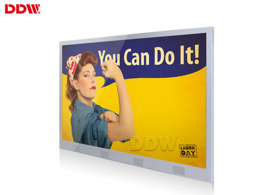 Werbungs-Anzeigen-Totem des multi Punkt-Bildschirm- an der Wand befestigtes/horizontales 43" DDW-AD4301WN