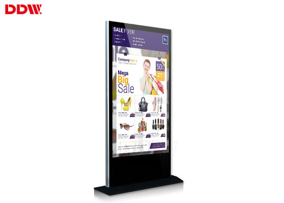 freier stehender Kiosk DDW-AD6501SN der 65-Zoll hohen Innennote Helligkeit LCD-Moduls multi