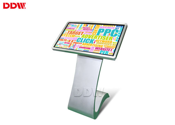 Kiosk digitaler Beschilderung Touch Screen 65 Entschließung 500 des Zoll-1920x1080 ni'ts, Selbstdienstprogramme Lcd, die Playe annoncieren