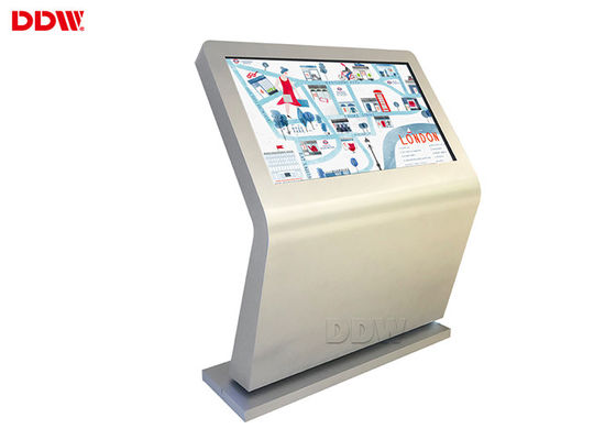 DDW fertigte 49 Bodenstand lcd-Touch Screen Kiosk des Zoll 500cd/m2 für Einkaufszentrum DDW-AD4901TK besonders an