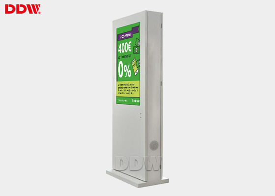FCC / RoHS Digital Signage Bildschirme Digital Sign Board 700Nits Helligkeit