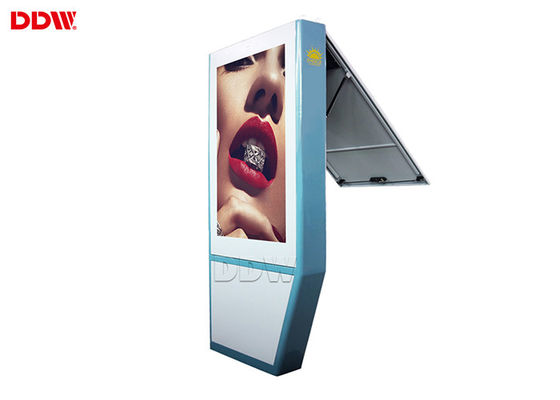 Multi-Touch-Laser-Projektor, CD-Werbebildschirme, frei stehender digitaler Display-Kiosk