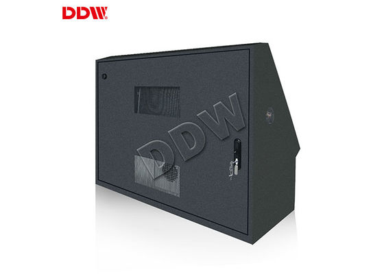 55 Zoll Außen IP65 Wasserdichtes Bodenstand Touchscreen Kiosk Werbebildschirme Android 6.1 Betriebssystem DDW-ADO5501SN