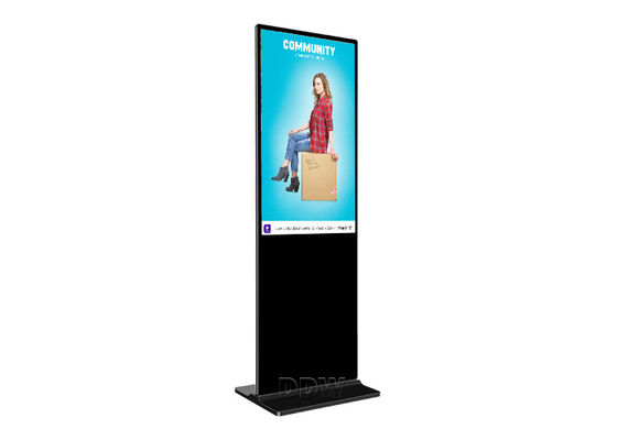 50" großer freier stehender Format-Touch Screen Kioskwerbung digitaler Beschilderung für Sicherheitsüberwachungsmitte