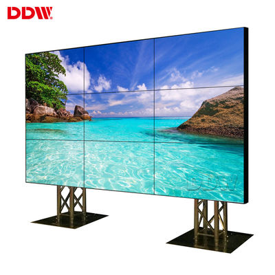 5.3mm nahtlose LCD Anzeige, 500 Nissen LED hintergrundbeleuchtete mehrfache Fernsehvideowand
