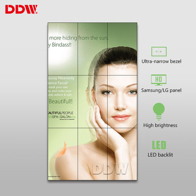 große Videowand-Anzeigen der hohen Helligkeits-500nits, 55" Videowall LCD Fernsehschirme