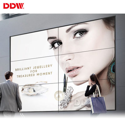 Schmale Einfassung 55 Zoll-wechselwirkende Digital-Wand, Touch Screen 60Hz 16dots Videowand