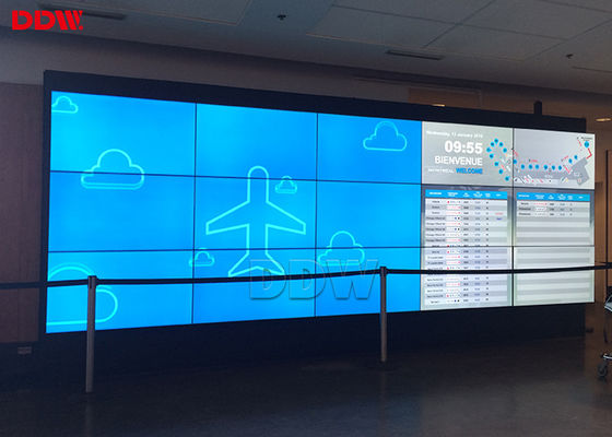 Leichte Wand-einzelne Bildschirmanzeige-entgegenkommende Zeit 6ms des interaktiven Videos