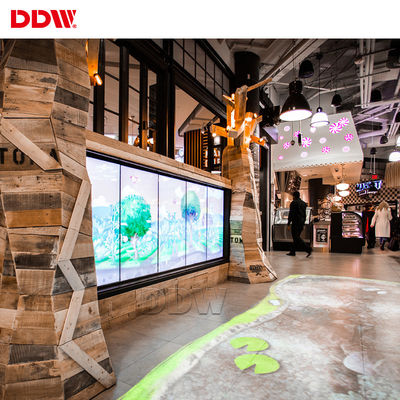 Der Einkaufszentrum-Handelsvideowand-Werbungs-500 Input Nissen-der Helligkeits-2 X HDMI