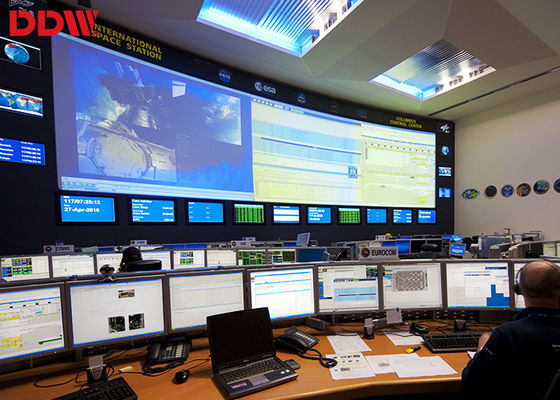 Ultra schmale Einfassung 55 Zoll-Videowand/Sicherheit CCTV-Monitor an der Wand befestigt