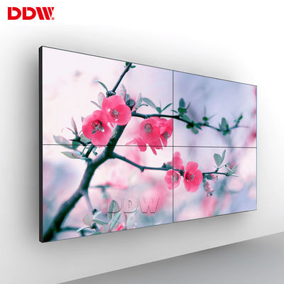 An der Wand befestigte ultra schmale Einfassung LCD-Videowand, Kleinvideowand-Anzeige des Einkaufszentrum-4K