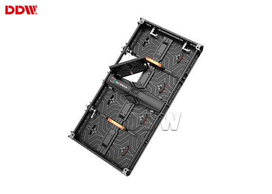 Multi der Schnittstellen-LED Videoverarbeitungstiefe wand-Anzeigen-schwarze äußere des Rahmen-12bits