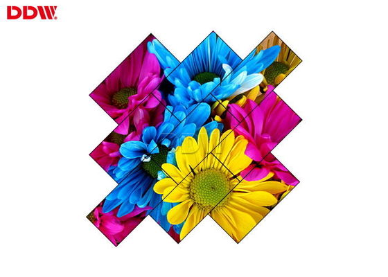 Ultra hochauflösende unregelmäßige Videowand mit Verteilerkasten schloss an