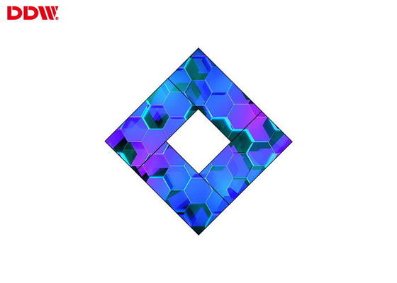 Schmale Einfassung ultra dünne 49 der Zoll-unregelmäßige Videowand-hohe Helligkeits-3x4 ultra