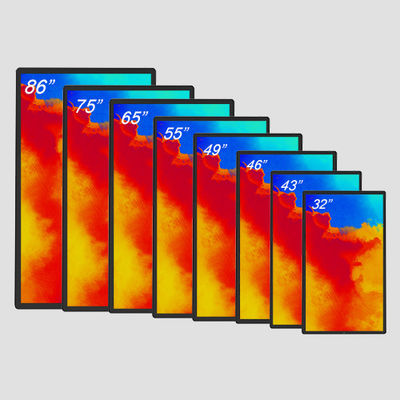 IP66 imprägniern 3500 Nissen 3840X2160 Lcd Signage-Schirm