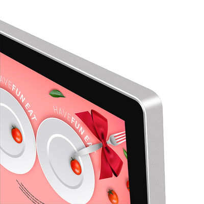 Karte 22 Zoll digitaler Beschilderung Schirm-Sd oder USB-Port, Touch Screen Monitor-Totem-Anzeige DDW-AD2201W