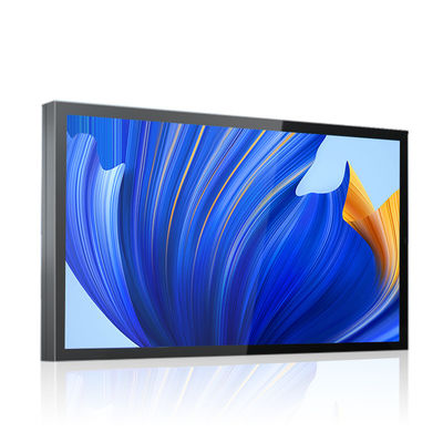 43 Zoll im Freien alle an der Wand befestigte hohe Helligkeits-Aluminiumdigitale Beschilderung