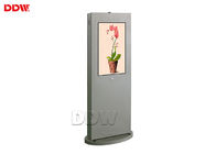 All Weather Outdoor Freestanding Digital Signage 55 Inch Lcd Monitor 2500 Nits