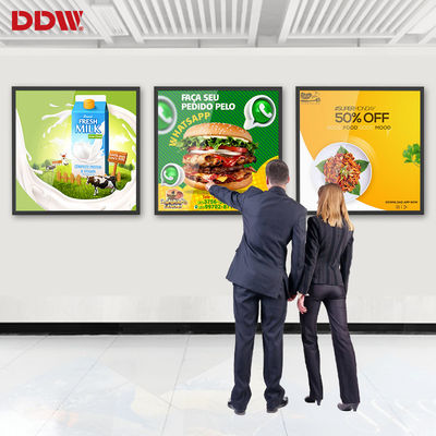 33-Zoll-quadratische Schirmdigitale beschilderung