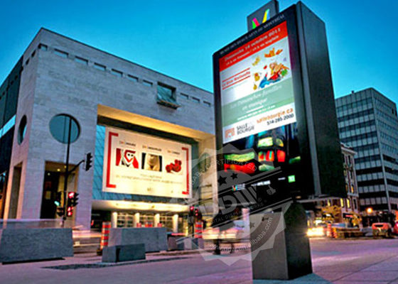 LG Panel Outdoor Digital Billboard, IP65 Wasserdichtes Monitor Werbefläche 42 Zoll