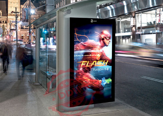 FHD-Bildschirm 65' Digital Signage für den Außenbereich Android OS Netzwerk WIFI-Steuerung DDW-AD6501SNO