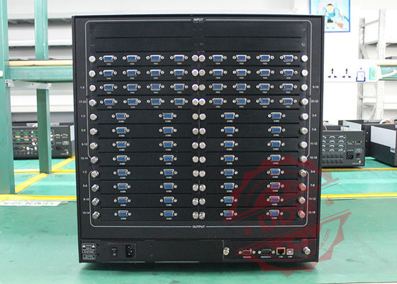Media Player-Anzeigen-Wand-Kontrolleur, der 512 IP-Kameras zu 16 Schirmen handhabt