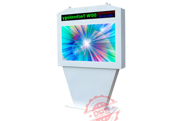 50 Zoll Tft-Typ Stand Alone Außen-Digital Signage Totem Auflösung 1920x1080