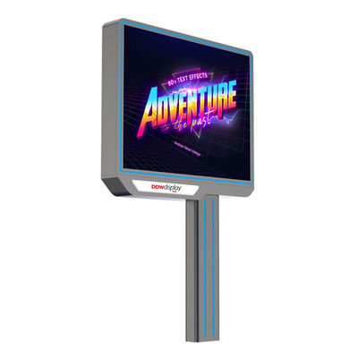 Vollfarbige High-End-Design p6 Stahl wasserdichte digitale Anzeige Außen led Werbetafeln