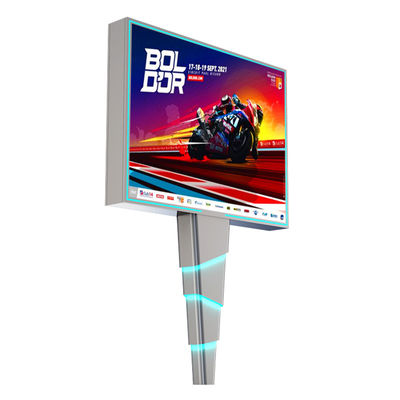Custom High-End-Design 8000-Nits Stahl p6 wasserdicht IP65 digitale Outdoor-Led-Werbetafel für Werbung