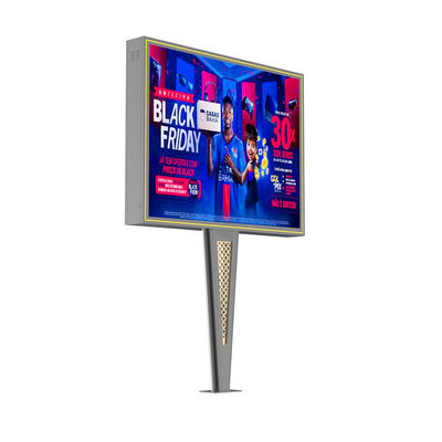 Hochwertiges Design p6 8000nits aus Stahl, wasserdicht IP65 digitaler Outdoor-Led-Werbetafel für Werbung