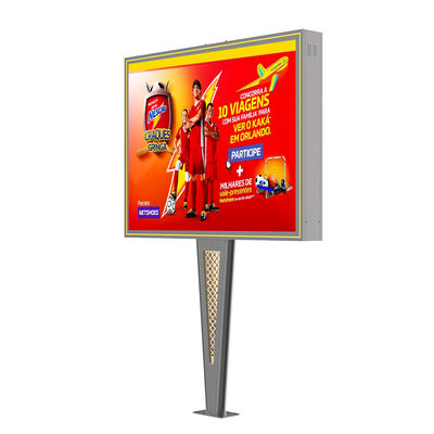 Hohe Helligkeit 8000nits IP65 p6 LED-Digital-Doppelseitige Anzeigebildschirm