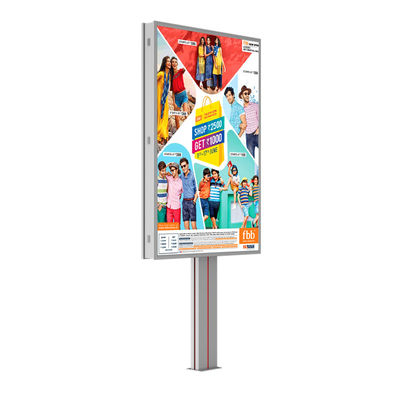 Hochwertiges Design 8000nits wasserdicht IP65 p6 Stahl Outdoor Led Werbetafel für Werbung