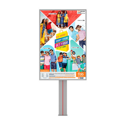 Hochwertiges Design 8000nits wasserdicht IP65 p6 Stahl Outdoor Led Werbetafel für Werbung