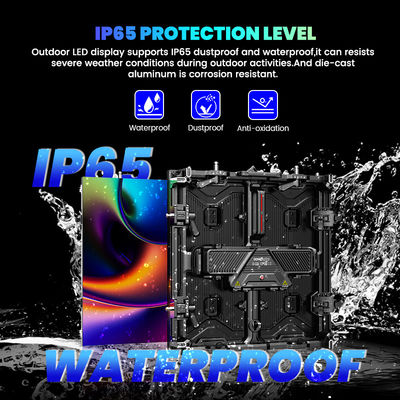 Wasserdicht 500x500 Vollfarbe p3.91 p1.56 P2.604 7680hz-Panel Innen-Außenanzeige Wandbühne Vermietung Led-Bildschirm