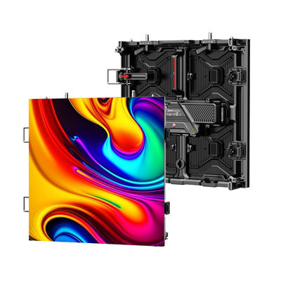 Wasserdicht 500x500 Vollfarbe p3.91 p1.56 P2.604 7680hz-Panel Innen-Außenanzeige Wandbühne Vermietung Led-Bildschirm