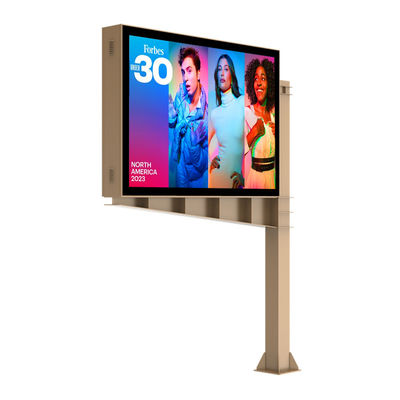 High-End-Design für Kunden mit 8000nits P6 IP65 LED-Digital-Doppelseitige Anzeigebildschirm Werbefläche