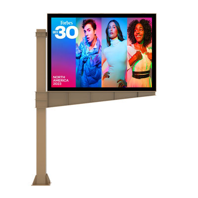 High-End-Design für Kunden mit 8000nits P6 IP65 LED-Digital-Doppelseitige Anzeigebildschirm Werbefläche