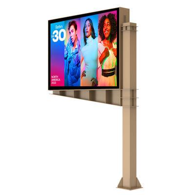 High-End-Design für Kunden mit 8000nits P6 IP65 LED-Digital-Doppelseitige Anzeigebildschirm Werbefläche