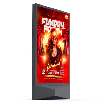 IP65 wasserdicht 3840hz P4 P5 P6 P8 P10 10000nits mupi digitale Außen-Digital LED-Schilder