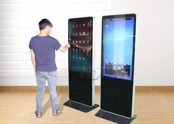 Hotel-Touch Screen 55 Zoll wechselwirkende IR-Steuerung DDW-AD5501SN Lcd-digitaler Beschilderung